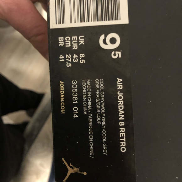 Air Jordan 8 Retro! Never worn, in original box - Picture 3 of 3